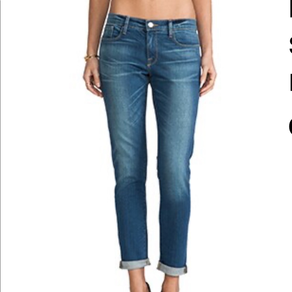 Frame denim Le Garçon in Berkley Square jeans, size 26